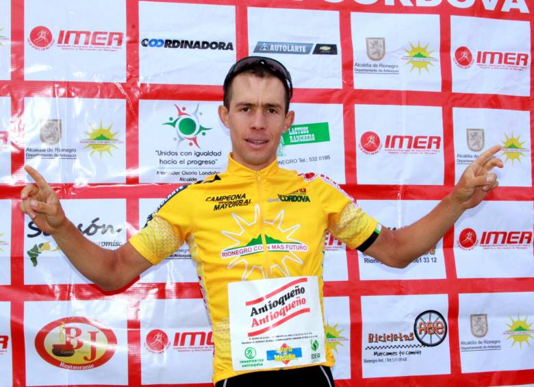 Montoya, el flamante campeón de la edición 11 de la prueba de Oriente. FOTO cortesía