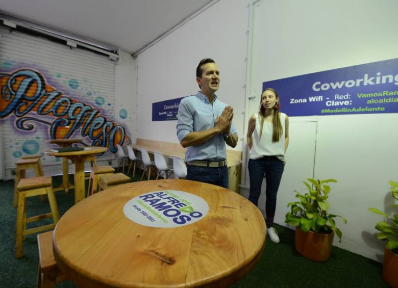 El candidato a la alcaldía de Medellín, Alfredo Ramos Maya. FOTO Cortesía
