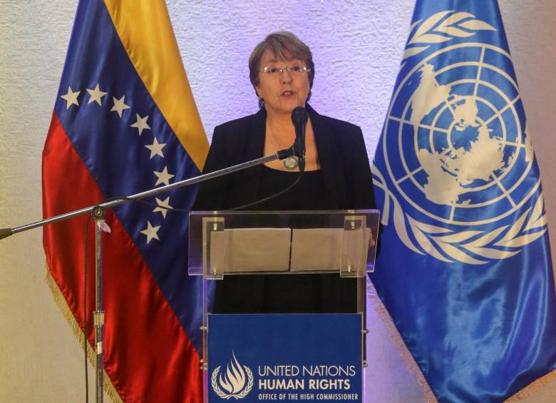 Alta Comisionada de la ONU para los Derechos Humanos, Michelle Bachelet. FOTO: AFP