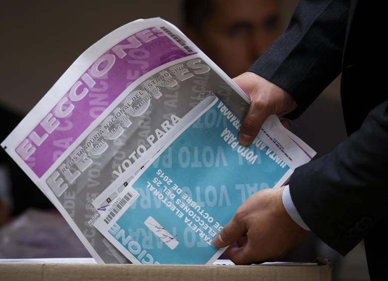 Tan solo el 3 % de los candidatos ha ingresado información en el aplicativo Cuentas Claras. FOTO Colprensa.
