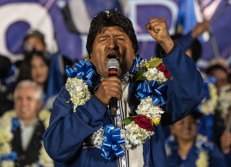 Evo Morales, el mandatario latinoamericano que más tiempo ha estado en el poder. FOTO AFP