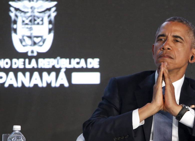 Barack Obama realizó la declaración durante la Cumbre de las Américas que se realiza en Panamá. FOTO REUTERS.