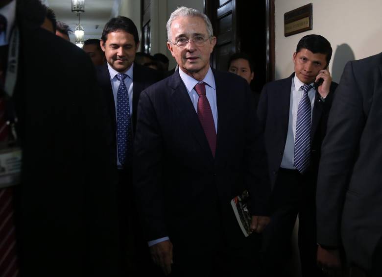 El Senador y expresidente de Colombia Álvaro Uribe. FOTO COLPRENSA