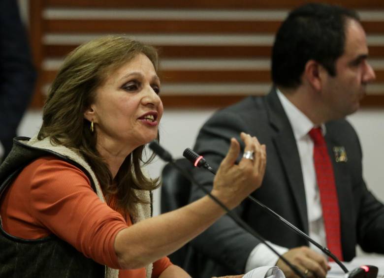 Ángela María Robledo, representante a la Cámara. FOTO COLPRENSA