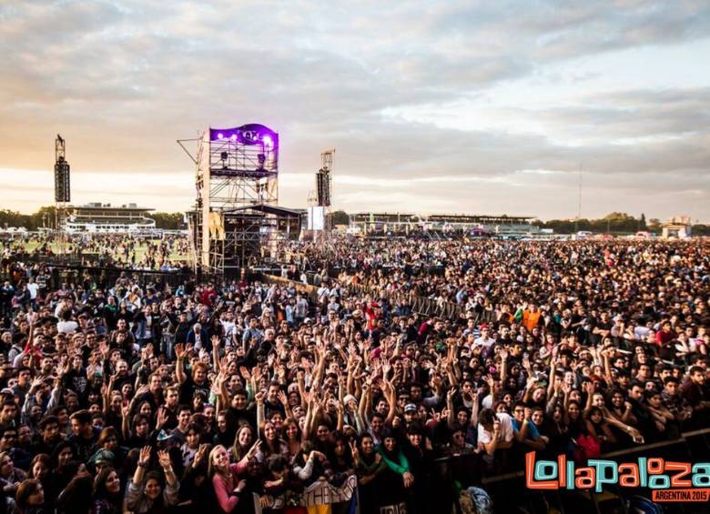 Aunque todavía no se conoce quiénes cantarán se confirmó que el festival se realizará en el Parque Simón Bolívar. FOTO FACEBOOK LOLLAPALOOZA