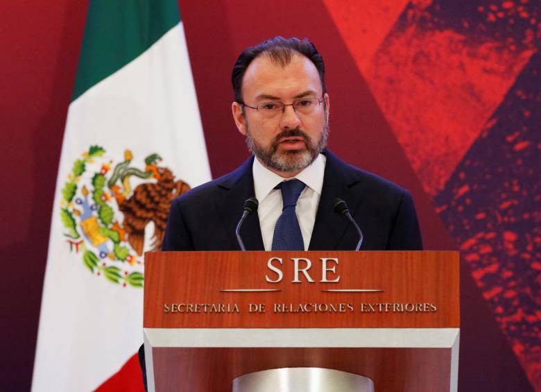 El canciller de México, Luis Videgaray, se refirió a lo que será la diplomacia con la llegada de Donald Trump a la Casa Blanca. FOTO REUTERS