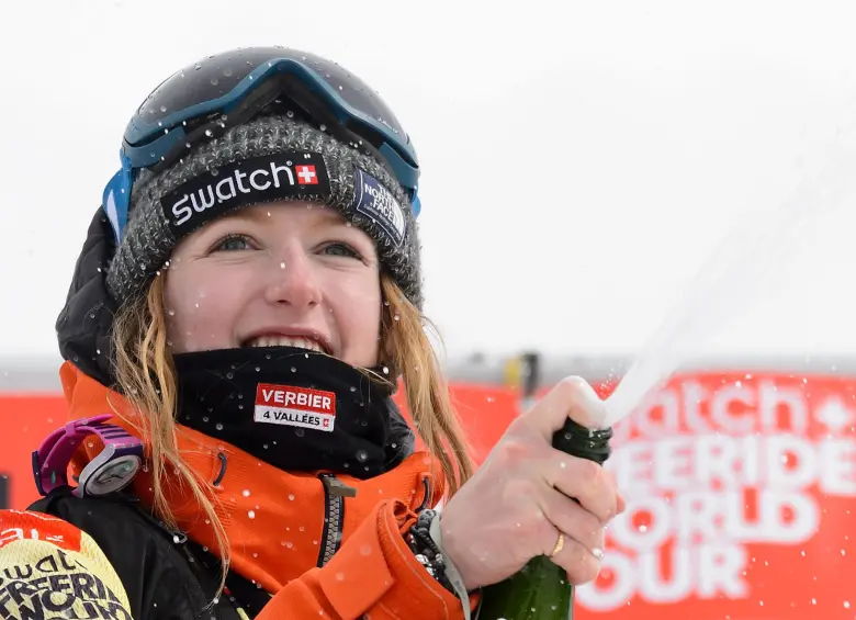 Estelle Balet, falleció este martes como consecuencia de una avalancha que le sorprendió en los Alpes helvéticos. FOTO AFP