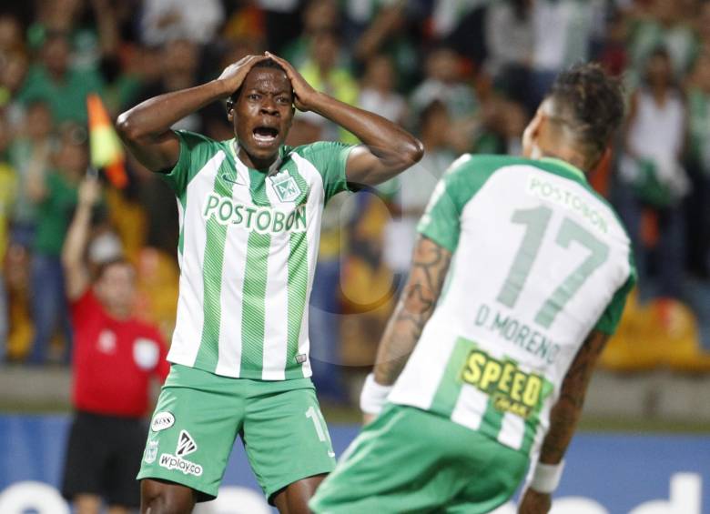 Ni el gol tempranero de Duarte ni el impulso de la afición durante los 90 minutos fueron suficientes para mantenerse vivos en Copa. FOTO: MANUEL SALDARRIAGA.