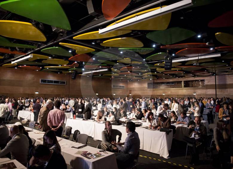Plaza Mayor, en Medellín, fue el escenario que recibió a los especialistas en liderazgo y emprendimiento de países como Estados Unidos, México, España y Colombia. FOTO Camilo Suárez