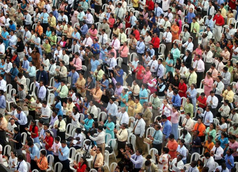 Los partidos cristianos obtuvieron en las pasadas elecciones para Congreso cerca de 1.200.000 votos. Según analistas consultados, son los votos más endosables entre los partidos. Foto El colombiano