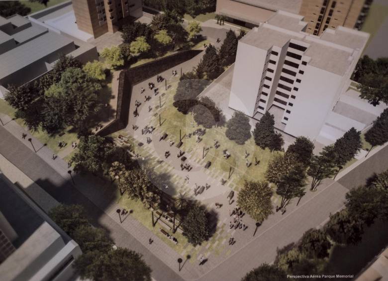 Renderización del proyecto del Parque Inflexión. FOTO SANTIAGO MESA