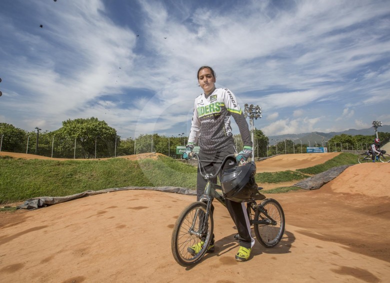 Manuela pertenece al club Riders Medellín y es campeona nacional de varias válidas disputadas este año. FOTO santiago mesa