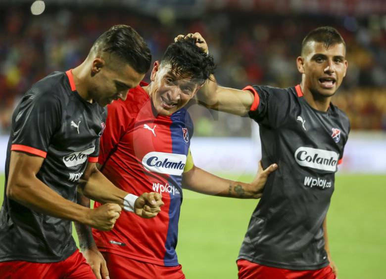 Germán Cano jugará su tercera final con el DIM. En Copa ha actuado en 14 partidos y marcado 8 goles. FOTO edwin bustamante