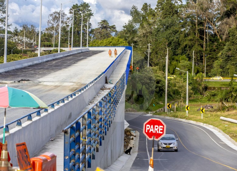 El punto de salida del túnel conectará con el viaducto de la glorieta de Sajonia en Rionegro. 