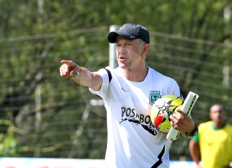 El técnico Juan Carlos Osorio y su segundo reto con los verdolagas. FOTO Juan Antonio Sánchez