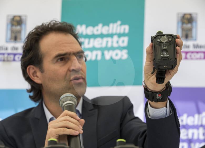Alcalde de Medellín, Federico Gutiérrez. FOTO SANTIAGO MESA