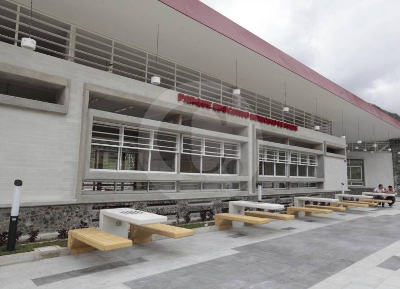Parque Educativo del municipio de Peque, Antioquia. FOTO MANUEL SALDARRIAGA