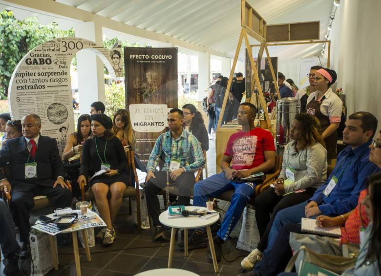 Imagen del encuentro realizado en el marco del Festival s. FOTO Camilo Suárez