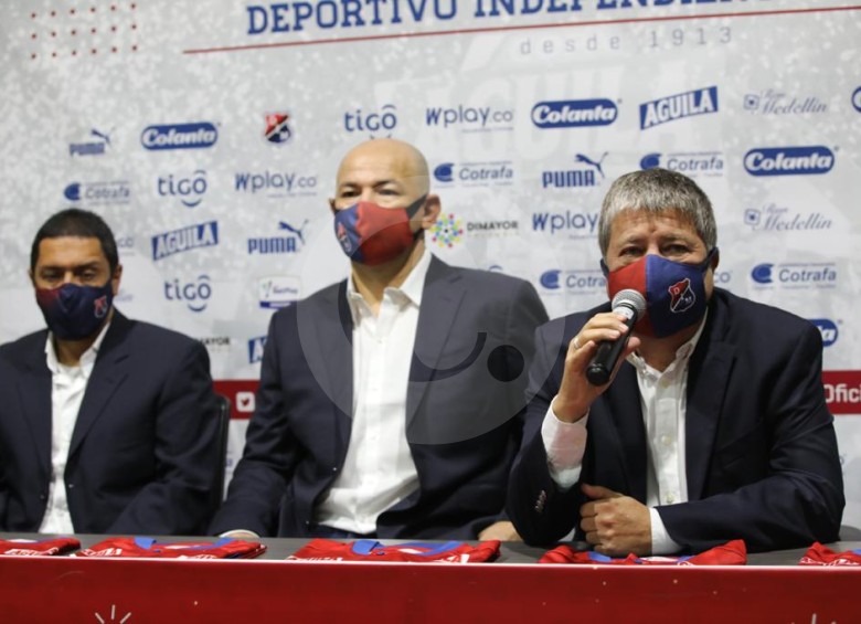 Édgar Pánzer Cavajal será el asistente técnico, mientras que Óscar Pérez se encargada de las Fuerzas Básicas. FOTO EDWIN BUSTAMANTE