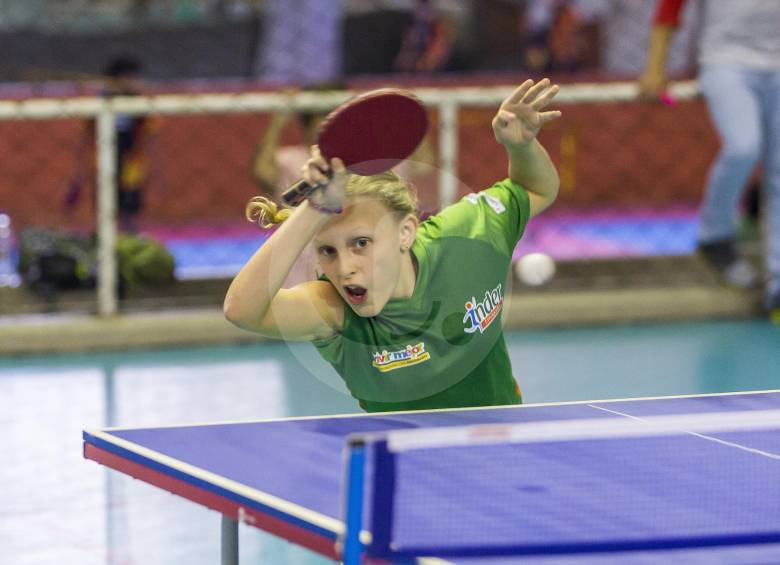 Las categorías menores ofrecerán las primeras emociones en el Campeonato Top Colombia que hoy tiene el congreso técnico. María Fernanda Monroy integra el elenco paisa. FOTO Carlos A. Velásquez