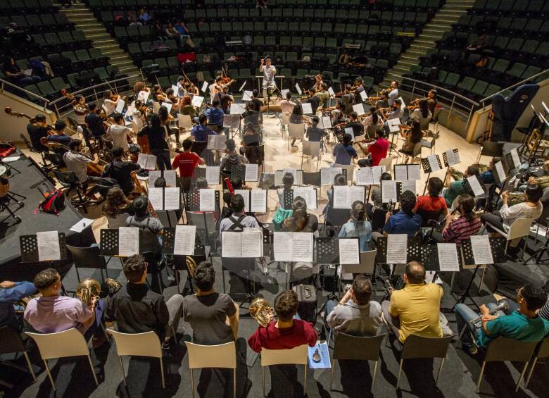 Iberacademy tiene 125 músicos. Su proyecto es que 100 sean becados. FOTO Juan A. Sánchez