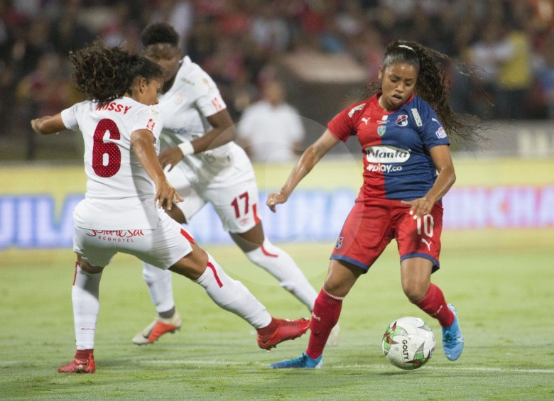 Independiente Medellín y Atlético Nacional son los dos representantes antioqueños que tendrá la región en la Liga Femenina. FOTO EDWIN BUSTAMANTE