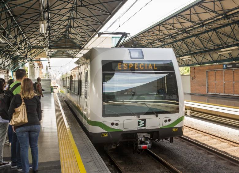 Metro de Medellín. FOTO CARLOS VELÁSQUEZ