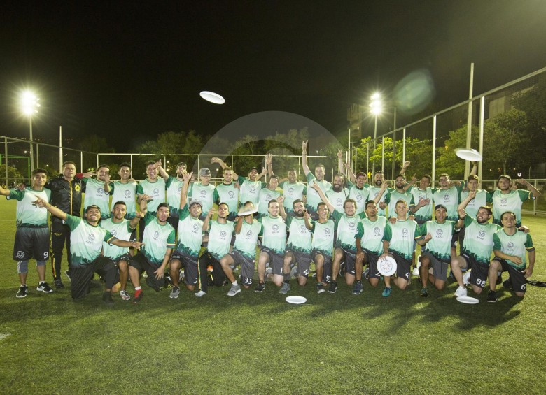 El equipo masculino de Evolution hace parte de los nuevos procesos del ultimate en Antioquia y estará en el Panamericano de clubes en EE. UU. FOTOs edwin bustamante