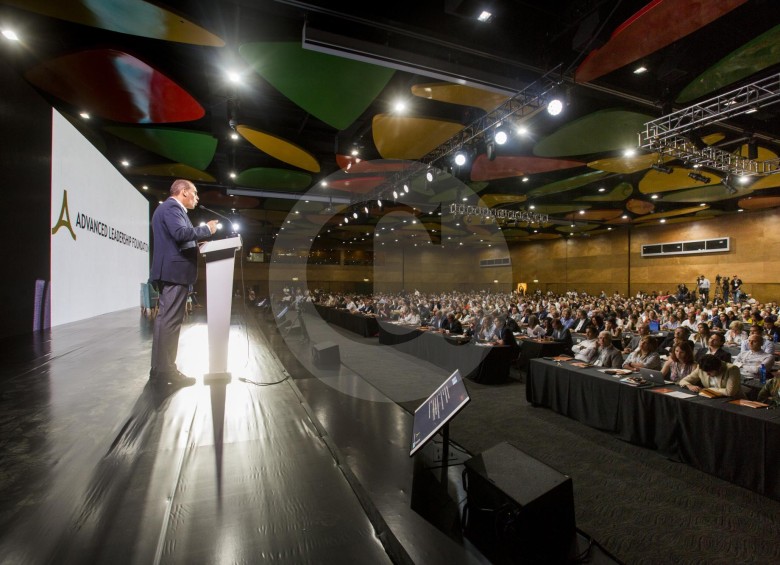 La primera Cumbre de Economía Naranja se realiza en Plaza Mayor entre el 9 y 10 de septiembre. En la imagen, Juan Verde, presidente de ALF. FOTO carlos velásquez