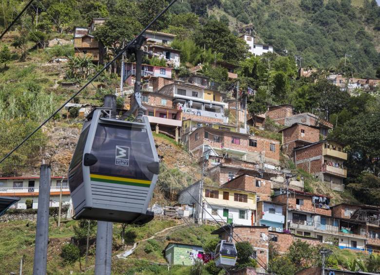 La Medellín que coronó el filo de las montañas