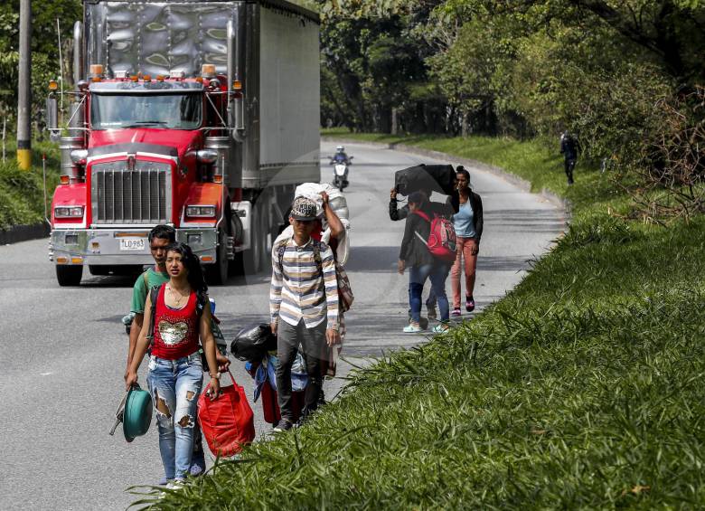 Venezuela, un país de cerca de 28,8 millones de ciudadanos, ha visto partir al 22 % de su población en tan solo cinco años.FOTO Jaime Pérez