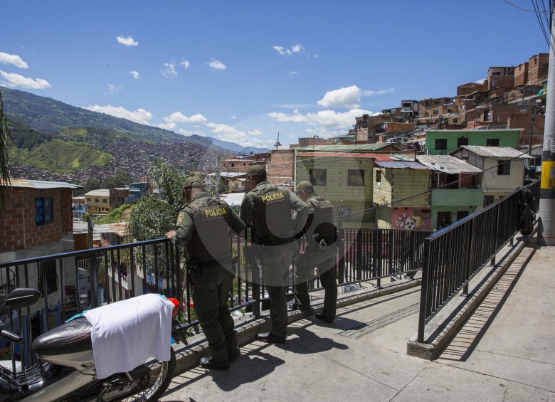 San Javier (comuna 13) de Medellín. FOTO EDWIN BUSTAMANTE