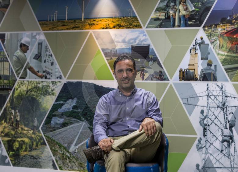 Jorge Londoño De la Cuesta, gerente del Grupo EPM, indicó que para la posible compra de Electricaribe la empresa busca una alianza estratégica con un inversionista. FOTO Julio César Herrera