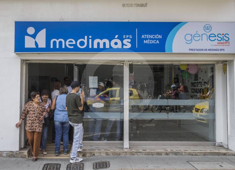 Medimás cuenta con 3,8 usuarios que, de acuerdo con el fallo del Tribunal, deberán ser enviados a otras EPS. FOTO Santiago Mesa