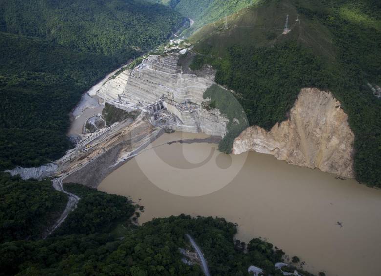 Las autoridades siguen alertas por la situación de Hidroituango. FOTO ESTEBAN VANEGAS
