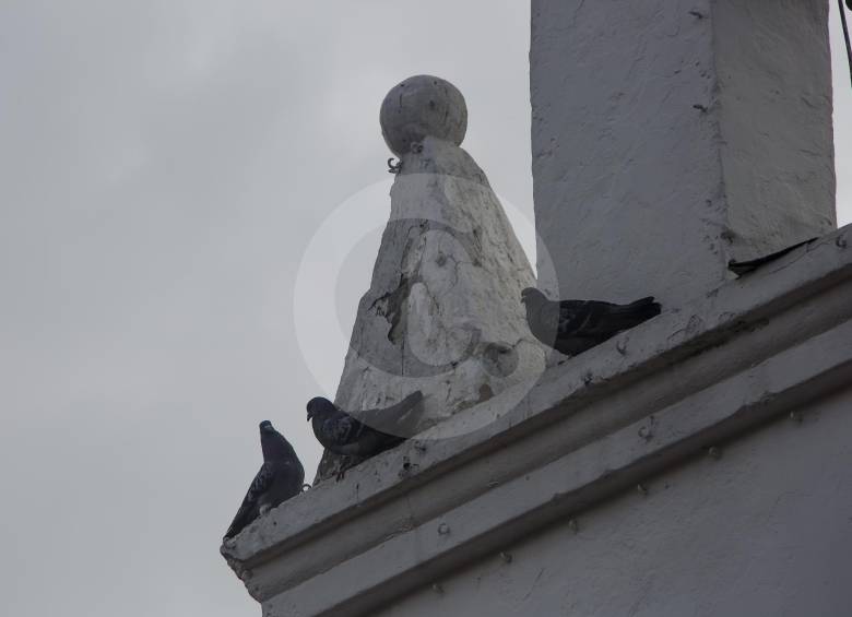 Foto de detalle de la capilla del Pueblito Paisa. FOTO CARLOS VELÁSQUEZ