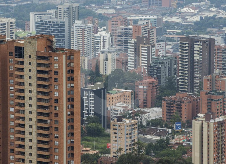 Panorámica de El Poblado en Medellín. FOTO SANTIAGO MESA