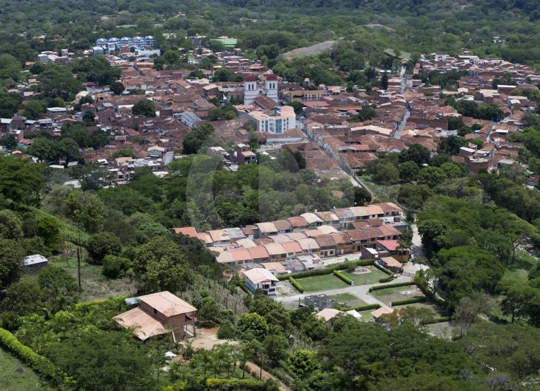 Municipio de San Jerónimo, en el Occidente de Antioquia. FOTO JULIO CÉSAR HERRERA