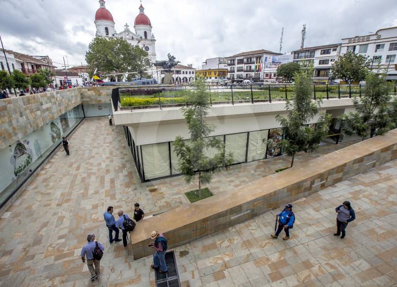 Parque principal de Rionegro, imagen de referencia. FOTO JUAN ANTONIO SÁNCHEZ