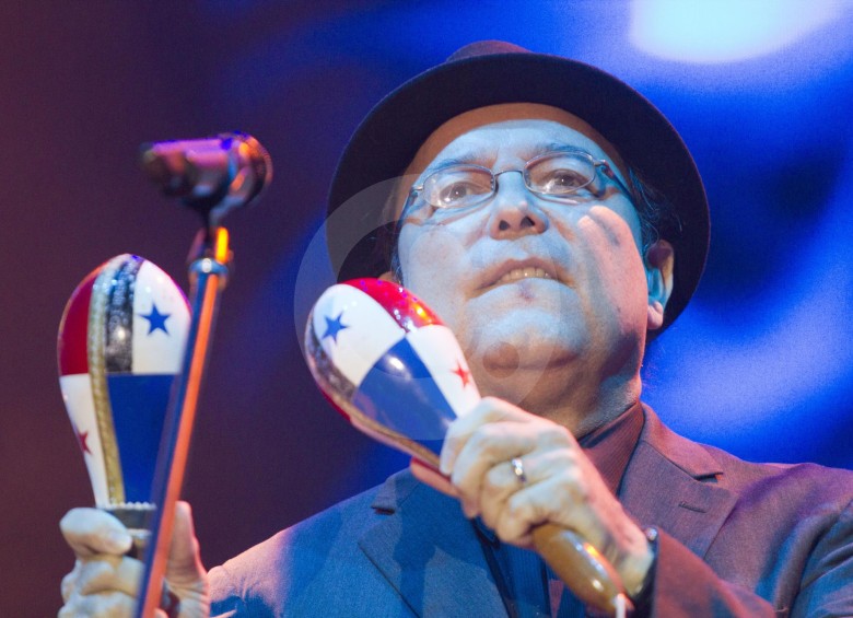 El cantautor panameño Rubén Blades lamentó que Nobel a Dylan no sea compartido con el brasileño Chico Buarque. FOTO Edwin Bustamante 
