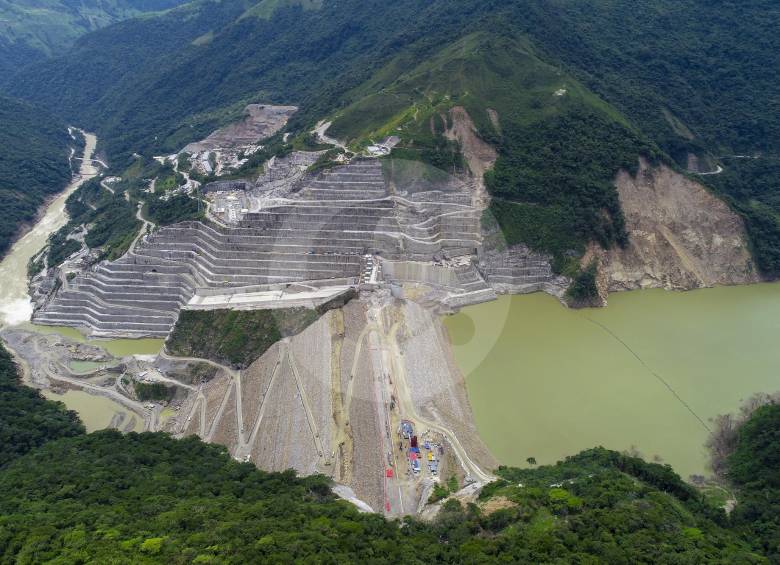 Proyecto Hidroituango, 23 de agosto de 2018. FOTO JUAN DAVID ÚSUGA