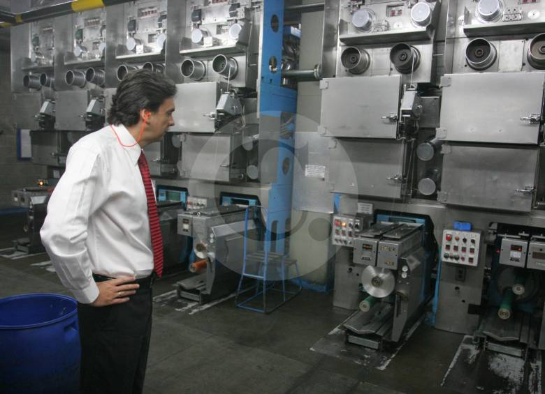 Álvaro Hincapié, presidente de Enka, precisó que este año estarán en operación nuevas plantas productoras de fibras que le permitirán llegar a nuevos mercados. Foto: Esteban Vanegas