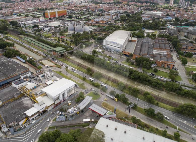 Zona de influencia del proyecto vial La Ayurá. FOTO ESTEBAN VANEGAS