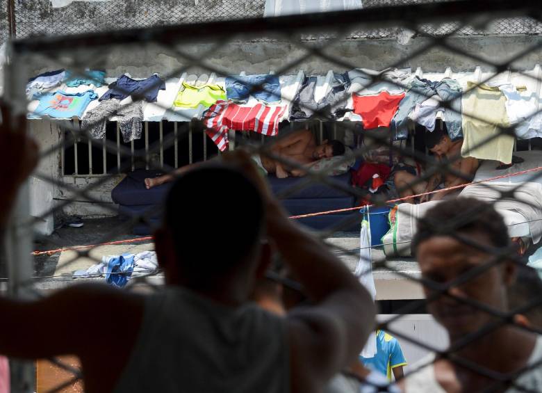 El nivel de hacinamiento en las 20 cárceles más importantes de Colombia alcanza el 91,4 %, según el último reporte del Instituto Nacional Penitenciario y Carcelario (Inpec). FOTO AFP