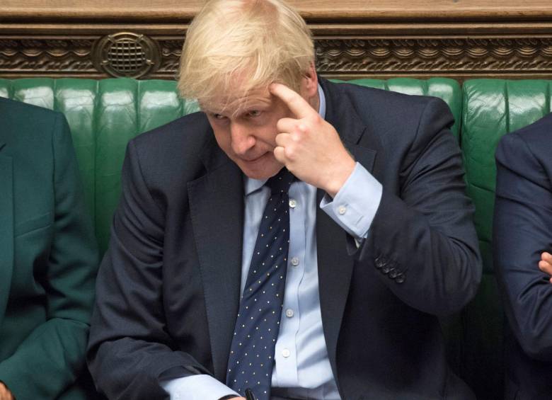 Boris Johnson, primer ministro de Reino Unido. FOTO: AFP