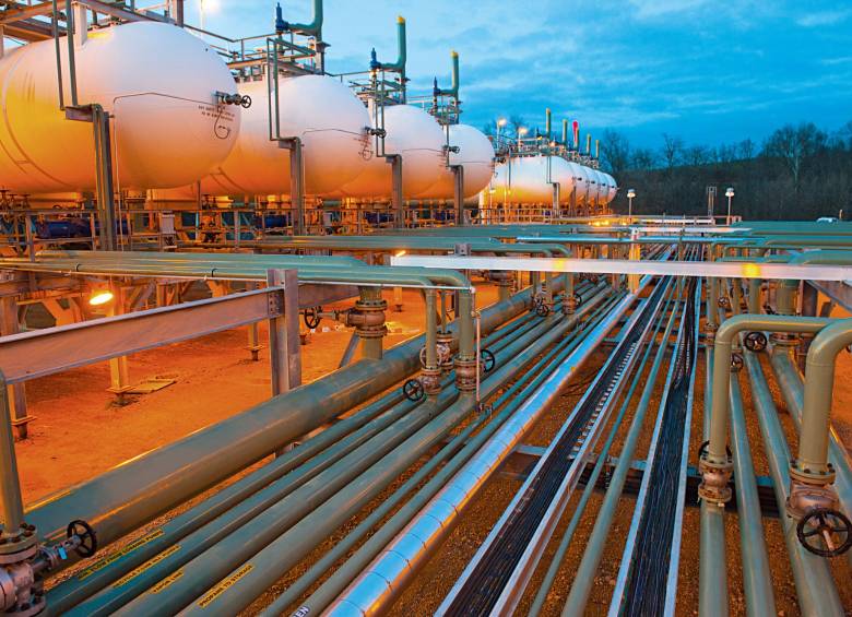 Planta de gas en Estados Unidos, un país donde se activó la demanda del combustible. FOTO Bilfinger
