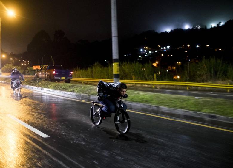 Este es el segundo accidente de la semana relacionado con la práctica del bike gravity. FOTO ARCHIVO SANTIAGO MESA