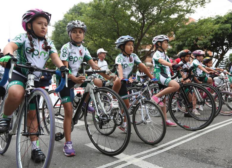 El ciclismo calmó la tristeza de Valentina