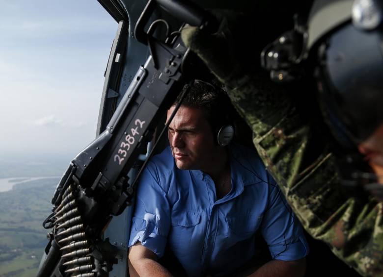 El ministro de Defensa, Juan Carlos Pinzón, aseguró que no han vuelto a reportar acciones violentas por parte de las Farc. FOTO COLPRENSA