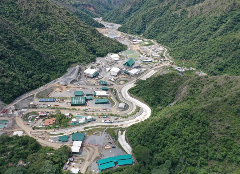 En diciembre de 2019, Zijin Mining Group de China adquirió la mina de oro Buriticá. FOTO Cortesía Zijin-Continental Gold